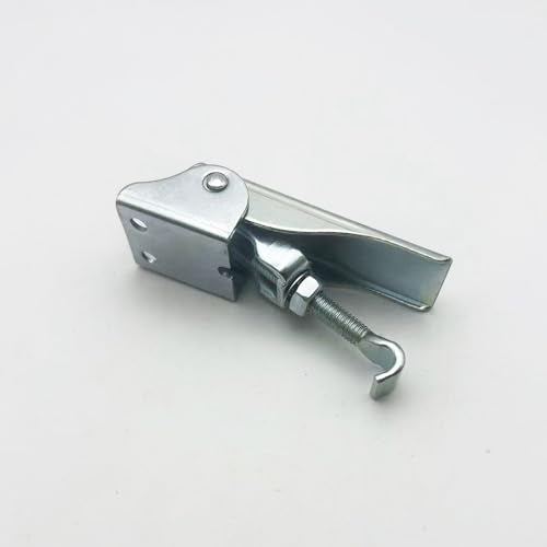 Draw Latch Toolbox Hasp Lock Mechanical Device Pull Latch (2pcs) - size: A / carbon steel