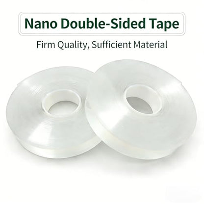 Double Sided Tape Heavy Duty: Damage Free Traceless Peel 3 Width Bundle