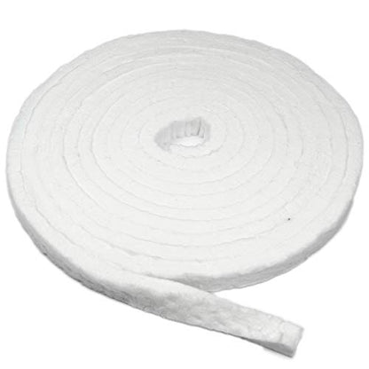 Strip Ceramic Fiber Alternative Blanket, 2200F Rated, 1" x 1/2" x 300", High Temperature Gasketing for Boiler, Wood Stove, Pellet Stove, Furnace, Kiln, Forge, 9506 - size: 1" x 1/2" Strip