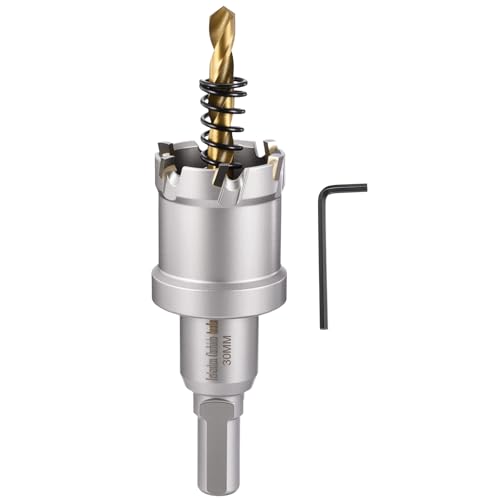 1-3/16" 30mm Hole Saw Tungsten Carbide TCT Hole Cutter W/Drill Bit - size: 30mm (1-3/16")