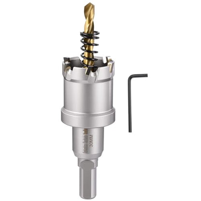1-3/16" 30mm Hole Saw Tungsten Carbide TCT Hole Cutter W/Drill Bit - size: 30mm (1-3/16")