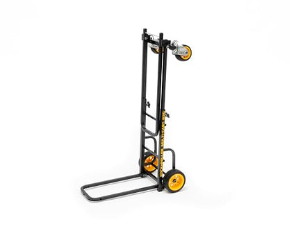 Rock-N-Roller R2G (Micro Ground Glider) 8-in-1 Folding Multi-Cart/Hand Truck/Dolly/Platform Cart/26" to 39" Telescoping Frame/350 lbs. Load Capacity, Black - style: Ground Glider