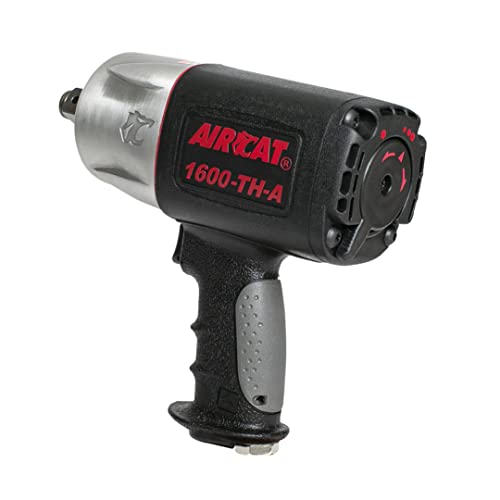 AIRCAT 1600-TH-A 3/4" Composite Impact Wrench, 1,400 ft-lb Max Torque - size: 3/4-Inch