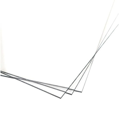 KASTLITE Clear Acrylic Sheet, 6×12" Nominal Size Plexiglass Plastic, 4PK - color: Clear, size: 6" x 12"