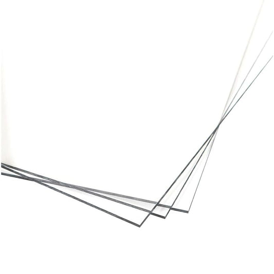 KASTLITE Clear Acrylic Sheet, 6×12" Nominal Size Plexiglass Plastic, 4PK - color: Clear, size: 6" x 12"