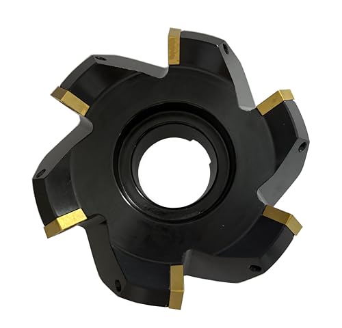 HHIP 2062-4000 4 Inch x 1-1/2 Bore 45 Degree SCMT Indexable Face Mill - size: 4" Cutting Dia, 1-1/2" Hole, 1.97" Length, style: 6 Teeth
