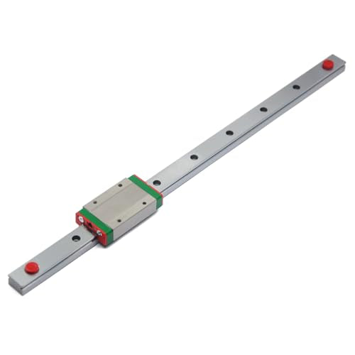 350mm MGN15 Linear Rail Guide with MGN15H Carriage Block for DLP UV 3D Printer and CNC Machine - size: 350mm, style: Rail+MGN15H