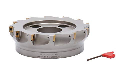 Accusize 90 Deg Square Shoulder Indexable Face Mill, 8 in - size: 8 in, style: no holder