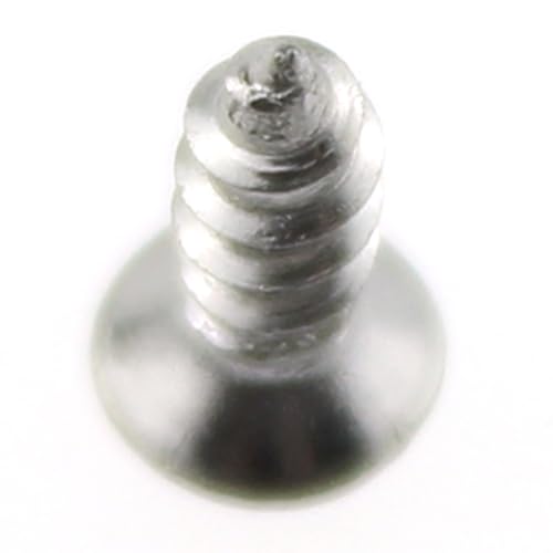 TAODAN 200PCS 2x5mm Small Household Stainless Steel Screws Phillips Flathead Wood Screws DIY Screws for Kitchen and Office Decorative Boxes and Pictures Decorative Accessories - size: 5