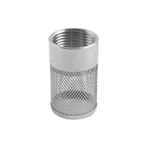 36mm Dia Hose Inlet Suction Strainer Filter, Stainless Steel Water Pump Filter for Garden Irrigation, High Pressure Water Pump, Sprayer & Plumbing Systems - size: 36mm