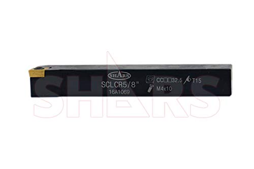 Shars 5/8" Indexable Carbide Turning Tool Set (7 Pcs) 404-2891 M] - size: 5/8" Indexable Tool Set 404-2891