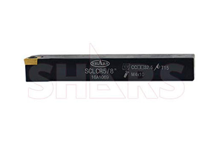 Shars 5/8" Indexable Carbide Turning Tool Set (7 Pcs) 404-2891 M] - size: 5/8" Indexable Tool Set 404-2891