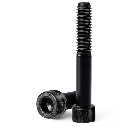 M8-1.25 x 90mm 8pcs Hex Socket Head Cap Screws Bolts, 12.9 Grade Alloy Steel, Black Oxide Finish, Metric Allen Drive, Half Thread - size: M8 x 90mm(8PCS)