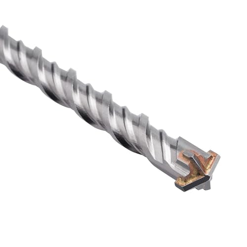 10 Pack 1/2" x 6.3" SDS Plus Rotary Hammer Bit, Concrete Drill Bits - size: 1/2 inch - 10 PACK