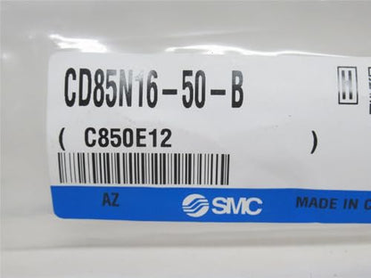 SMC CD85N16-50-B 16 MM BORE, 50 MM Stroke, Band MOUNTING, Basic Integrated Clevis, Built in Magnet, Cylinder, Double Acting