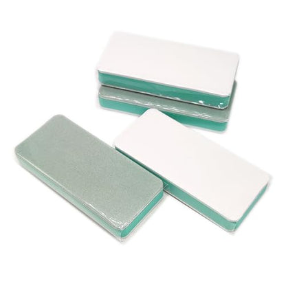 10 Pack Jewelry Buffer Blocks Silver Buffing Polishing Blocks Silver Ring Shiny Block Double-Sided Sanding Sticks for Boho Wooden Bead Bracelets Natural Stone Necklace Healing Crystal Bracelets