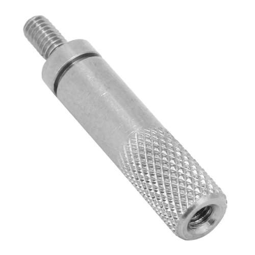 Thread 5mm Diameter Dial Indicator Extension Rod – Stainless Steel Extension Stem for Precision Measuring Tools, Compatible with Dial Gauge(20mm) - size: 20mm