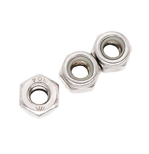 20pcs 3/8-16 Nylon Inserts Self Locking Nuts Nylock Nuts - size: 3/8-16 20pcs