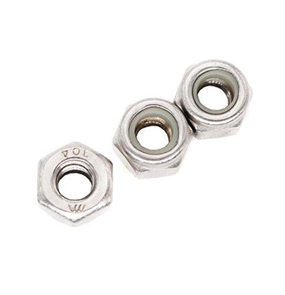 20pcs 3/8-16 Nylon Inserts Self Locking Nuts Nylock Nuts - size: 3/8-16 20pcs
