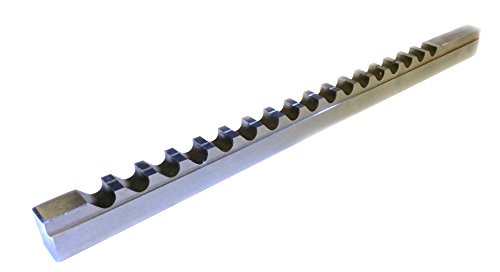 HHIP 2006-1046 1/2 Inch D HSS Keyway Broach with 3 Shims - size: 1/2" Broach, Type D