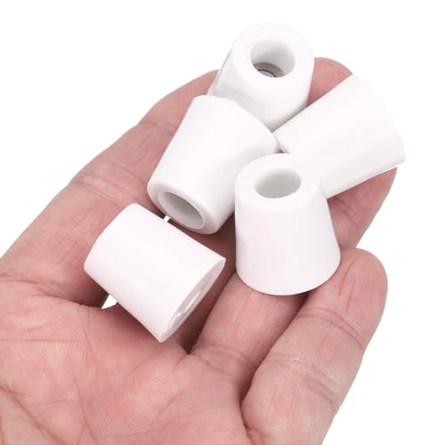 uxcell 8Pcs Rubber Bumper Feet, 0.79" H x0.79 W Round Pads with Stainless Steel Washer and Screws for Furniture, Appliances, Electronics - size: 0.79" H x0.79" W