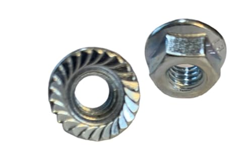 12-Pack Serrated Carburetor Flange Nuts fits Honda 94050-06000-0040