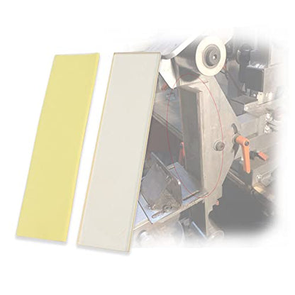 Ceramic Glass Platen Liner/Ceramic Glass Platen for Belt Sander Grinder 200 * 50 * 5mm