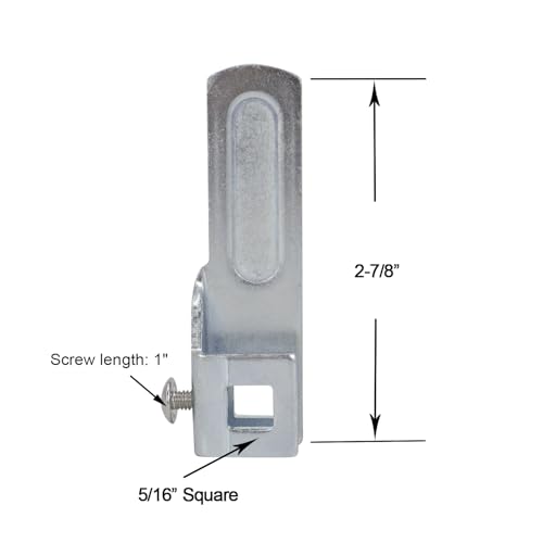 Steel T-Handle Cam, Locking cam for use with T Handle Locks 2Pcs (Left&Right) - style: Locking cam 1 Set(Left & Right)