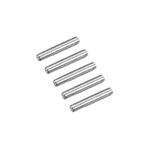 MECCANIXITY Fully Threaded Rod M4 x 20mm 0.7mm Thread Pitch 304 Stainless Steel Right Hand Threaded Rods Bar Studs 5 Pack - size: M4 x 20mm