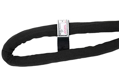 5/8" x 4' Blue Eye & Eye Synthetic Super Sling WLL (Vertical 9450/ Choker 8030/ Basket 18,900 lbs) - color: Blue: 5/8", size: 4 FT (1-Pack)