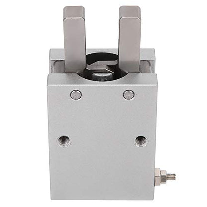 MHC2 Air Cylinder, M5 x 0.5 Single Double Acting Pneumatic Air Cylinder Non Contact Magnetic Switch 20/25/32mm Bore(MHC2-25D)