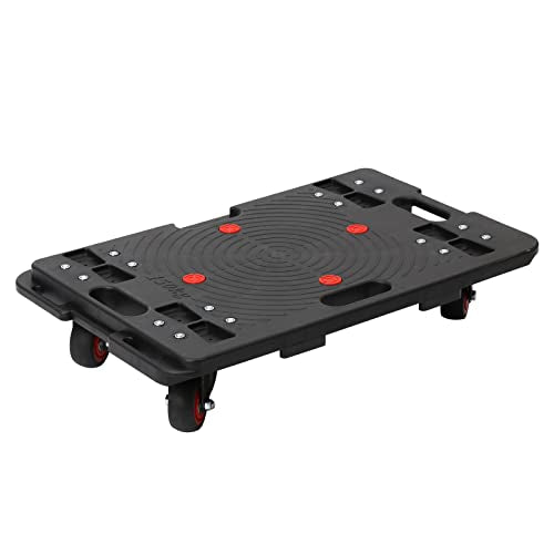 Furniture Moving Dolly Furniture Movers Dollys with Wheels, Portable Moving Rollers Leg Dollies for Heavy Furniture, 4 Wheels Flat Dolly, 1200 Lbs Capacity, Black - color: Heavy Duty Dolly