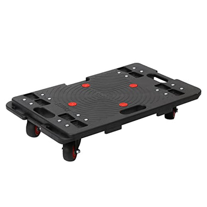 Furniture Moving Dolly Furniture Movers Dollys with Wheels, Portable Moving Rollers Leg Dollies for Heavy Furniture, 4 Wheels Flat Dolly, 1200 Lbs Capacity, Black - color: Heavy Duty Dolly