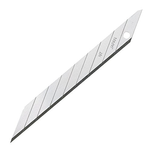 NT Cutter 9mm Snap-Off Precision Blades, 30-Degree, 50-Blade/Pack (BD-50P) - size: 30 degree, style: Carbon Steel 50-pack