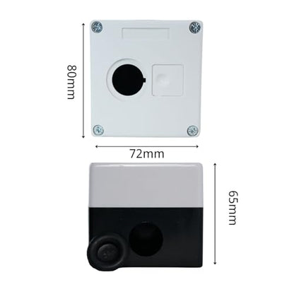 1 Button Mounting Hole Push Button Switch Control Station Box