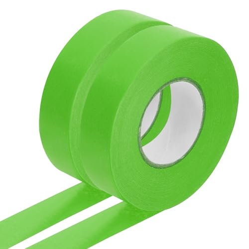2roll Masking Tape (0.8" x55Yards Green) No Residue Universal Tape - color: Green, size: 0.8" x 55Yards