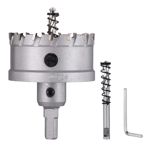 Tungsten Carbide Tipped Hole Saw 2-1/2 Inch 64mm Hole Cutter - size: 2-1/2 Inch (64mm)