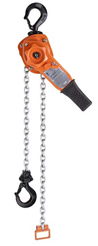 Series 653 Lever Chain Hoists - 653 1-1/2 ton lever hoist 15' lift