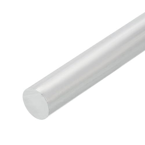 uxcell 3/25"(3mm) Dia Round Aluminum Rod, 12" Long 6061 Aluminum Round Bar Stock for Trailer Garage Projects - size: 3mm x 305mm