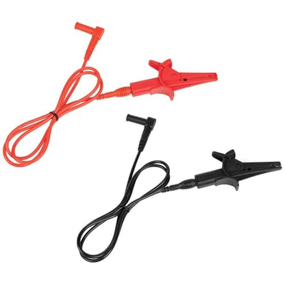 Klein Tools 69381 Alligator Clip Test Leads, Heavy-Duty Banana Plug Replacement Leads, 3-Foot