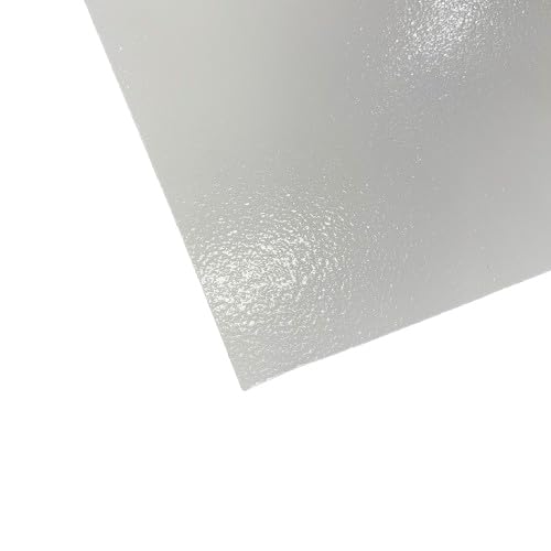 48" x 96" White Stucco Embossed Aluminum Sheet .025" (1/40th) - for Trailers, Garages, Workshop, Projects