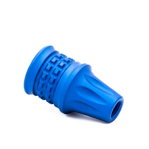 Bolt Knob Replacement - Fits Remington 700, Bergara, & More - Aluminum & Stainless Options - color: Blue (Anodized), size: 5/16-24 (Rem 700, Howa, Savage, Win M70), style: Tank Tread (Aluminum)