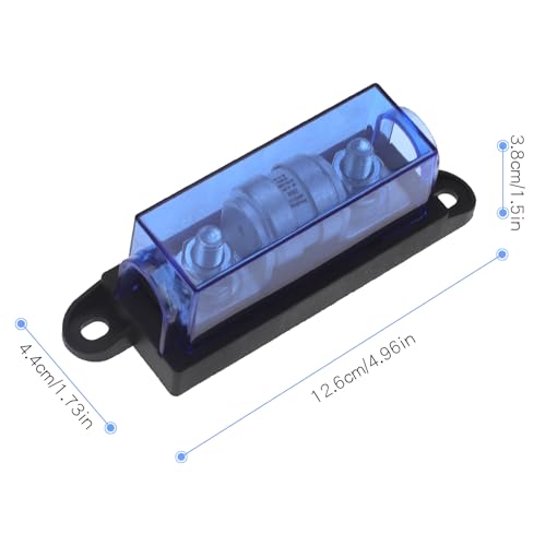 Class T Fuse with Block, 250V DC 350Amp Class T Fuse Holder for Inverters,Car Audio Systems-Maximum Interruption Current 10,000 Amperes - size: 350A 250V Fuse Holder