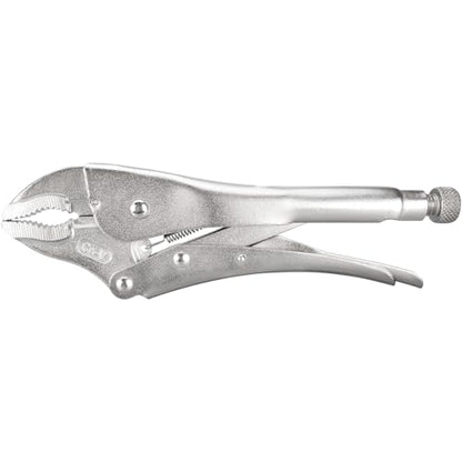 Performance Tool W30756 10 in. Curved Jaw Locking Pliers - size: 10" Curved Jaw Locking Pliers