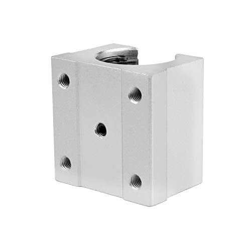 [1 PC] SBR25UU Aluminum Slide Block,1PC 25mm Bearing Slide Block for 25mm SBR25 Linear Motion Guide Rail (SBR25UU, 1 PC) - size: SBR25UU, style: 1 PC