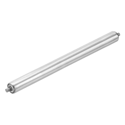 MECCANIXITY Stainless Steel Conveyor Roller 1.5" Diameter 20" Length Gravity Transmission Replacement Part Galvanized End (Silver) - size: 1.5"x20"