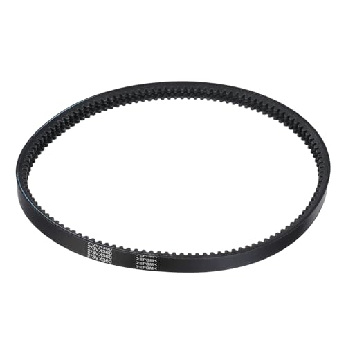uxcell 2/3VX360 EPDM V-Belt, 2 Banded, 36" Outer Circ x 0.79" W x 0.39" Thk - size: 2/3VX360