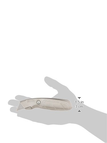 IRWIN Utility Knife, Fixed Blade (2081101) , gray (Pack of 2) - size: 1 Count (Pack of 2)