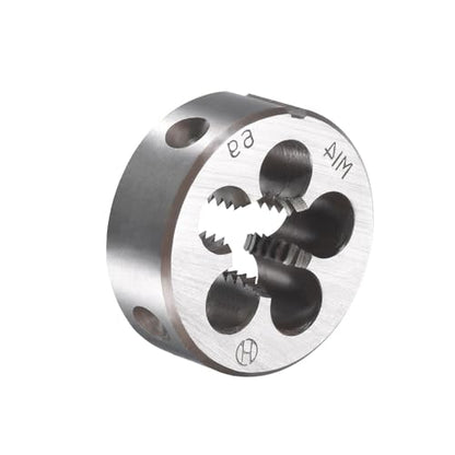 M14x2mm Metric Tap and Die Set,Machine Thread Screw Tap with Round Threading Die,Tap & Die Kit for Nut Screw Bolt Thread Repair - size: M14x2mm