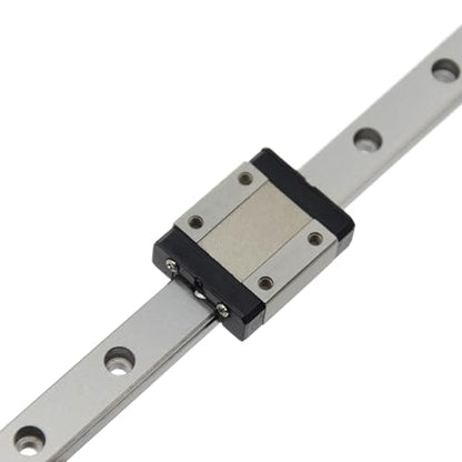 400mm MGN12 Linear Rail Guide with Black MGN12C Carriage Block for 3D Printer and CNC Machine - size: 400mm, style: Rail + MGN12C(Black)